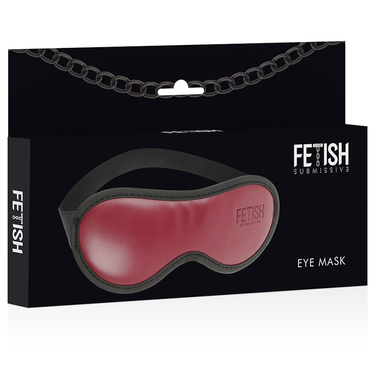 Maschera BDSM in Pelle Vegana per Giochi di Sottomissione Seducenti